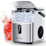 Ecozy Countertop Nugget Ice Maker - 33 lbs/day