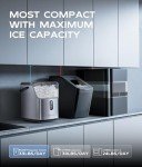 Ecozy Countertop Nugget Ice Maker - 33 lbs/day