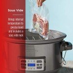 BLACK+DECKER 7-Quart Digital Slow Cooker with Probe