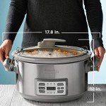 BLACK+DECKER 7-Quart Digital Slow Cooker with Probe