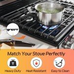 Stainless Steel Stove Counter Gap Cover - 2 Pack
