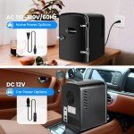 HealSmart 4L Mini Fridge Cooler & Warmer