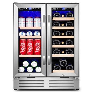 Velieta 24-Inch Dual Zone Wine & Beverage Cooler