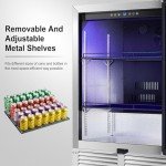 BODEGA 24" Weatherproof Outdoor Beverage Fridge