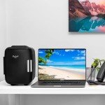 Cooluli Mini Fridge: Portable Cooler & Warmer, Black
