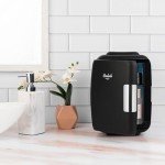 Cooluli Mini Fridge: Portable Cooler & Warmer, Black