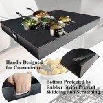 Large Stainless Steel Noodle Board Cooktop Cover