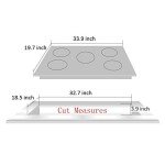 34" Stainless Steel 5-Burner Gas Cooktop