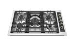 BUMIGA 36" Stainless Steel Gas Cooktop with LED Knobs