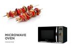 Emerson 1100W Microwave Oven with Griller and Timer
