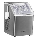 Silonn Stainless Steel Countertop Ice Maker 44lbs/Day