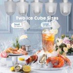 Portable Self-Cleaning Countertop Ice Maker – 9 Cubes in 6 Mins