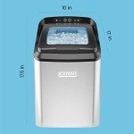 Countertop Nugget Ice Maker – Quick and Compact