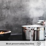 36" Electric Ceramic Cooktop with 5 Burners