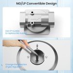 30-Inch Stainless Steel Gas Cooktop with 4 Burners