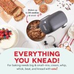 DASH 3.5qt Tilt-Head Stand Mixer with Attachments