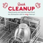 DASH 3.5qt Tilt-Head Stand Mixer with Attachments