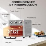 Panana 6-in-1 Compact Air Fryer Toaster Oven