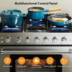 Empava 36" Gas Range with True Convection Oven