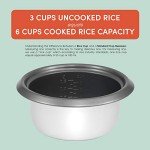Maxi-Matic Non-Stick Electric Rice Cooker & Steamer