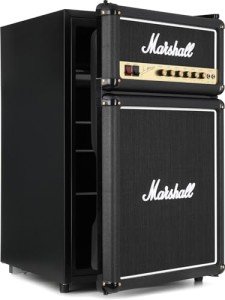 Marshall 4.4 Cu. Ft. Black Bar Fridge with Freezer