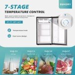 EUHOMY 3.2 Cu.Ft Mini Fridge with Freezer