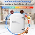YASHE 4L Mini Fridge for Skincare and Drinks