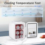YASHE 4L Mini Fridge for Skincare and Drinks