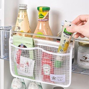 MOLANLY 4-Piece Fridge Door Organizer Set