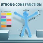 Colorful 10-Pack Humanoid Refrigerator Magnets