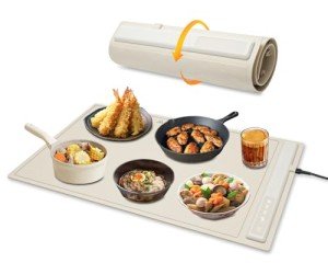 BRAVESTONE Portable Electric Food Warmer Mat