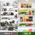 Stackable BPA-Free Fridge Container Set of 14