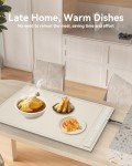 BRAVESTONE Portable Electric Food Warmer Mat