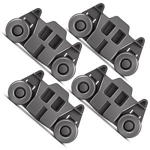 Lower Rack Dishwasher Wheels, 4 Pack Replacement