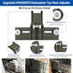 Whirlpool & Kenmore Dishwasher Top Rack Adjuster Parts