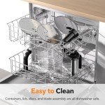 7-in-1 Powerful Electric Food Processor 800W