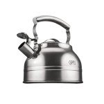 Stainless Steel Whistling Tea Kettle - 2.3 Quart