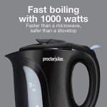 Proctor Silex 1L Electric Tea Kettle - Black