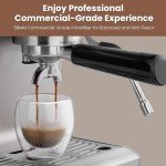 Gevi EzBru 1000 Espresso Machine with Milk Frother