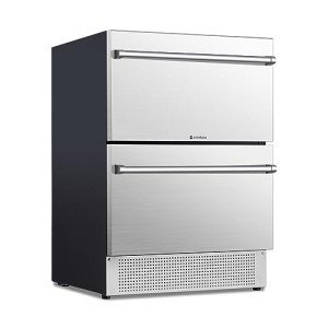 WINEBOSS 24" Double Drawer Beverage Refrigerator