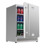 24" Indoor/Outdoor Beverage Refrigerator - 185QT Capacity