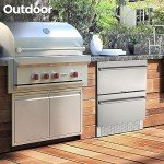 WINEBOSS 24" Double Drawer Beverage Refrigerator