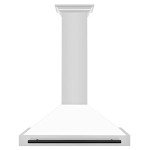 ZLINE 36" Stainless Steel Range Hood with Matte Shell