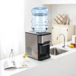 ARLIME 3-in-1 Ice Maker with Water Dispenser