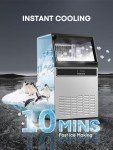 150lbs Stainless Steel Commercial Ice Maker Machine