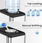 ARLIME 3-in-1 Ice Maker with Water Dispenser
