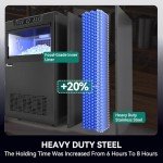 YITAHOME 100LBS Commercial Ice Maker with Bin