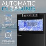 YITAHOME 100LBS Commercial Ice Maker with Bin