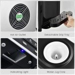 ARLIME 3-in-1 Ice Maker with Water Dispenser