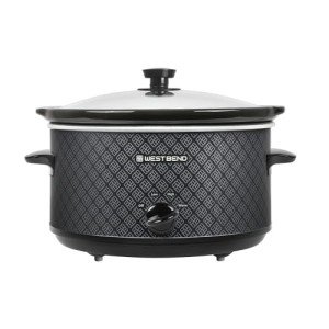 West Bend 4-Quart Manual Slow Cooker with Lid